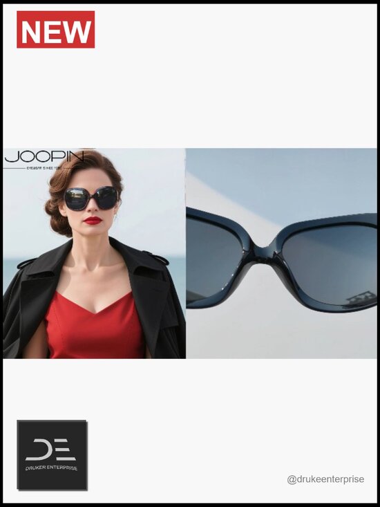 Oversized Polarized Sunglasses Women Butterfly Driving UV400 Protection main image 6